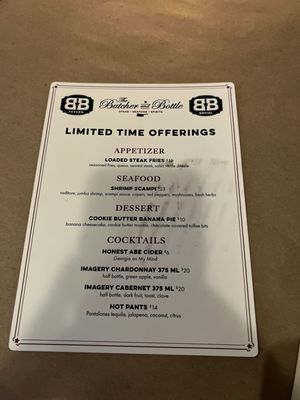Menu photo 6 The Butcher And Bottle Ellijay, GA