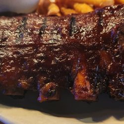 Spectators Sports Bar & Grill - Pork ribs, half rack. Hyper tender.