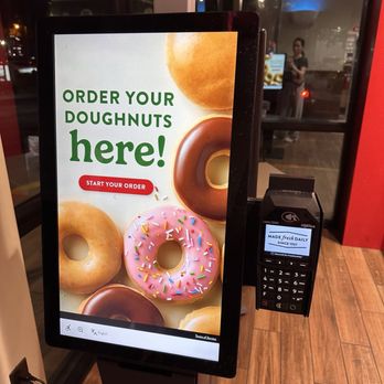 Krispy Kreme - Ordering kiosk - Donuts Near Me - Miami, Florida Krispy Kreme - Ordering kiosk - Donuts Near Me - Miami, Florida