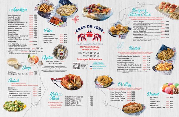 Menu photo 5 Crab Du Jour Of Pelham Pelham, NY Menu photo 5 Crab Du Jour Of Pelham Pelham, NY