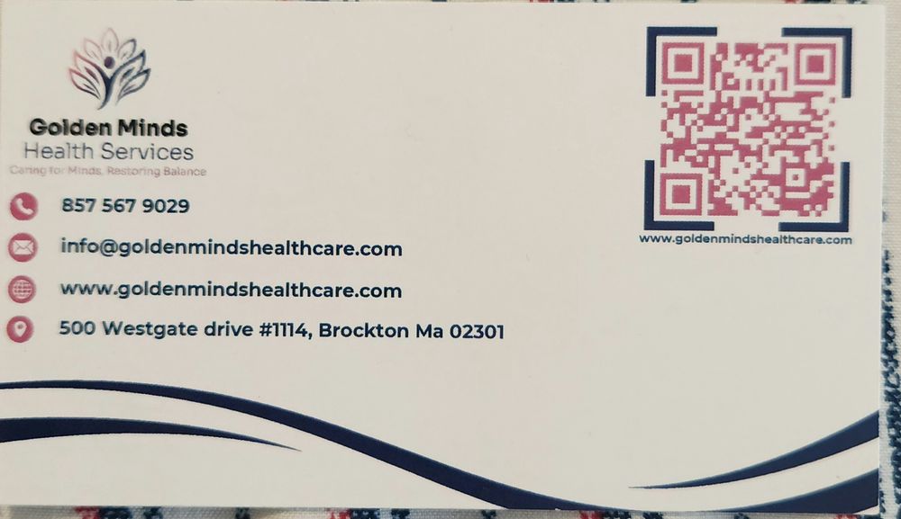 Golden Minds Health Care - grief counselor in Brockton, MA