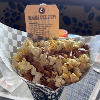 RumFire Poipu Beach - Complimentary popcorn - Seafood Near Me - Koloa, Hawaii