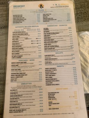 Menu photo 7 & Waffles North Hollywood, CA Menu photo 7 & Waffles North Hollywood, CA