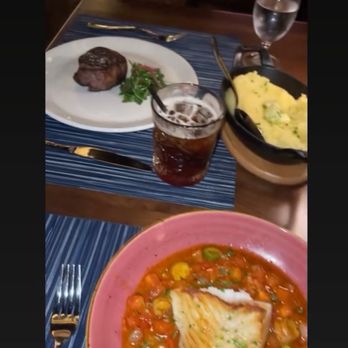 Deep Cut - Sea Bass, Mashed Potato and Steak. - Steakhouses Near Me - Mettler, California