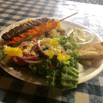 Bountiful Greek Cafe - Got me double souvlaki today. Such perfection!! Will definitely come back! - Greek Near Me - Bountiful, Utah Bountiful Greek Cafe - Got me double souvlaki today. Such perfection!! Will definitely come back! - Greek Near Me - Bountiful, Utah