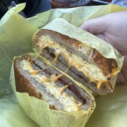 Egg and Cheese Croissant Sandwich