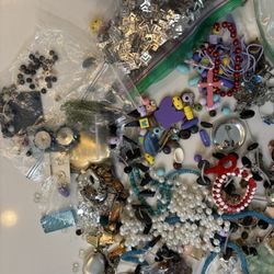 Scam from a $50 mystery bag , broken jewelry, pins !? Random things . A bag of confetti really !? No one would even use these .