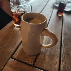 Bob's Coffee - Dark German beer in a German bar in a German mug.