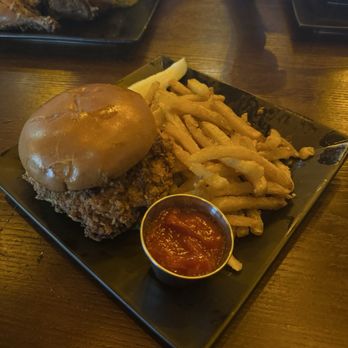 Southern Stone - "Spicy" Chicken Sandwich - there is NO SPICE AT ALL, ask for a side of Sriracha Mayo - Southern Near Me - Bloomington, Indiana Southern Stone - "Spicy" Chicken Sandwich - there is NO SPICE AT ALL, ask for a side of Sriracha Mayo - Southern Near Me - Bloomington, Indiana