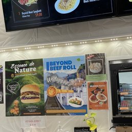 Extra menu items Extra menu items