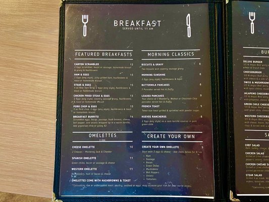 Menu photo 6 Grand Canyon Inn Restaurant Williams, AZ