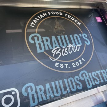 Braulio’s Bistro - a sign for a restaurant - Italian Near Me - Modesto, California