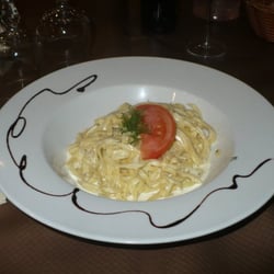 Pizzeria Restaurant le Vesuvio - Fettuccini aux deux fromages (bleu et chèvre)