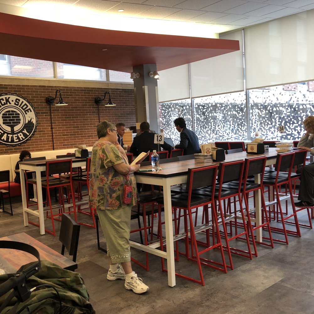 Brick-Side Eatery - people eating and drinking - Salad Near Me - Pittsburgh, Pennsylvania Brick-Side Eatery - people eating and drinking - Salad Near Me - Pittsburgh, Pennsylvania
