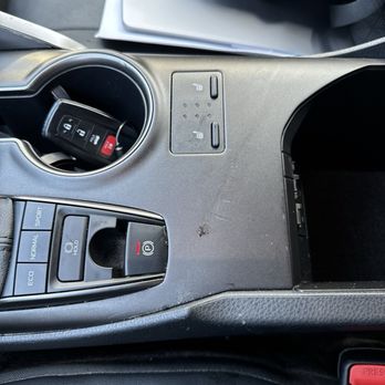 Enterprise Rent-A-Car - Dirty console. - Car Rental Near Me - Stockton, California Enterprise Rent-A-Car - Dirty console. - Car Rental Near Me - Stockton, California