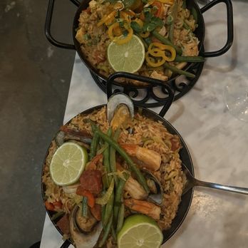The 05 - One is vegan paella and seafood paella - Cocktail Bars Near Me - Greenville, South Carolina The 05 - One is vegan paella and seafood paella - Cocktail Bars Near Me - Greenville, South Carolina