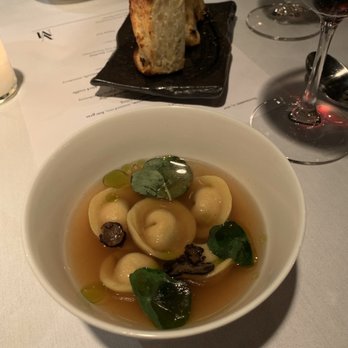 V. Mertz - Tortellini with black truffle - New American Near Me - Omaha, Nebraska V. Mertz - Tortellini with black truffle - New American Near Me - Omaha, Nebraska