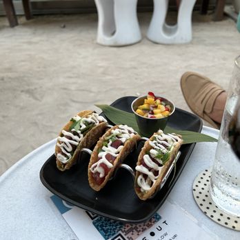 Hideout - Wonton Poke Tacos - Bars Near Me - Honolulu, Hawaii Hideout - Wonton Poke Tacos - Bars Near Me - Honolulu, Hawaii