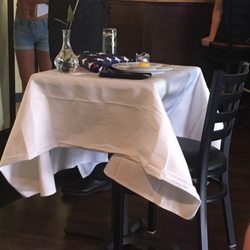 Canggio Restaurant - Table for fallen vets. Such an honorable idea.