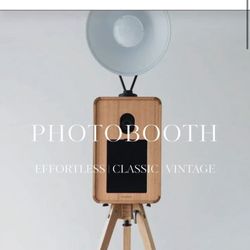 Nice Vintage Photo Booth. Love the quality and vibe!!! Rare to find in the bay.