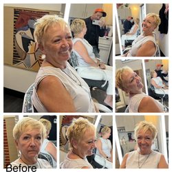 Salontodd Hair Extraordinaire - Before and after, color, balayage highlights, haircut