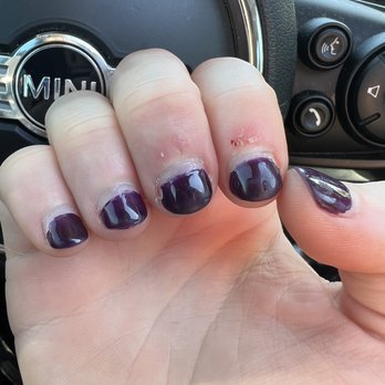 Galaxy Nails & Spa - Bad shellac mani, destroyed my cuticles - Nail Salons Near Me - Dickinson, Texas Galaxy Nails & Spa - Bad shellac mani, destroyed my cuticles - Nail Salons Near Me - Dickinson, Texas