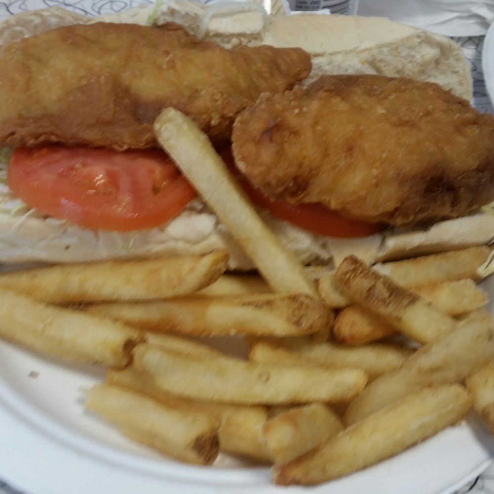 Willow Springs Snack Bar - The Huth Fish Sandwich. Named after the owner. Crispy. Big portions and not greasy Cod is breaded. It is tasty. - Caterers Near Me - Rosamond, California Willow Springs Snack Bar - The Huth Fish Sandwich. Named after the owner. Crispy. Big portions and not greasy Cod is breaded. It is tasty. - Caterers Near Me - Rosamond, California