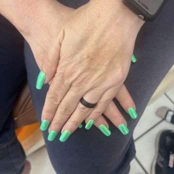 Sontre Nails & Salon - My nails the guy did - Nail Salons Near Me - Westwood, California