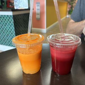 The Lunchbox - Orange blossom juice and pure red juice. Made from scratch ingredients. - Sandwiches Near Me - Palm Beach Gardens, Florida