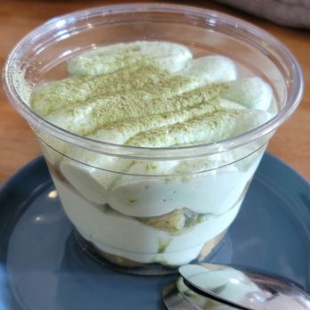 Ginger & Scallion - Pandan Matcha Tiramisu - Thai Near Me - Seattle, Washington