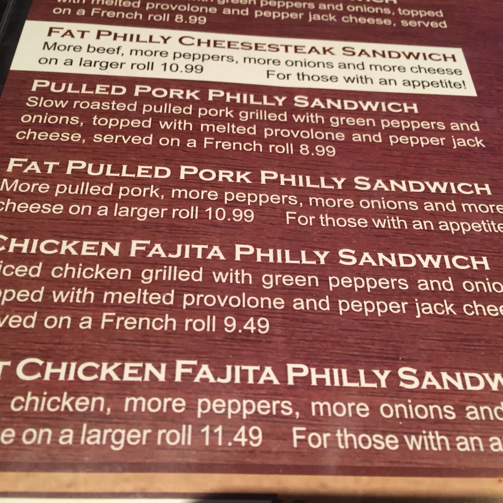 Shujacks - menu cont - Bars Near Me - Elma, Washington