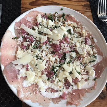 Red Ash - Beef carpaccio - delicious! - Italian Near Me - Austin, Texas Red Ash - Beef carpaccio - delicious! - Italian Near Me - Austin, Texas
