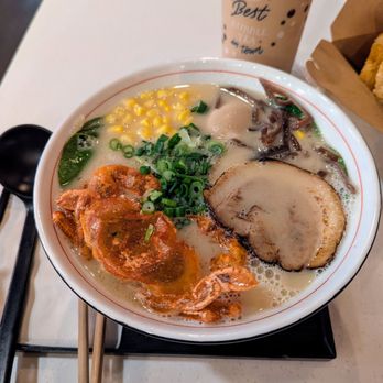 I-Tea SR - Tonkotsu with soft shell crab - Bubble Tea Near Me - San Jose, California