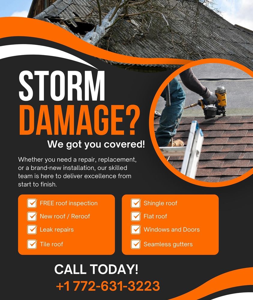 Slide of Dryout Roofing