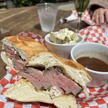 Cold Spring Tavern - Tri Tip French Dip AMAZING!!!! - American Near Me - Santa Barbara, California