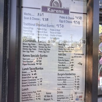 Karens Burritos - Tacos Near Me - Maypearl, Texas Karens Burritos - Tacos Near Me - Maypearl, Texas
