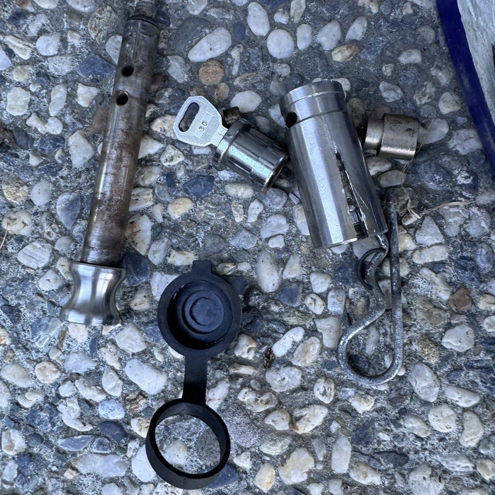 BDS Locksmith - The failed hitch pin that Ben removed was stainless steel and required several tools to get it done. - Keys & Locksmiths Near Me BDS Locksmith - The failed hitch pin that Ben removed was stainless steel and required several tools to get it done. - Keys & Locksmiths Near Me