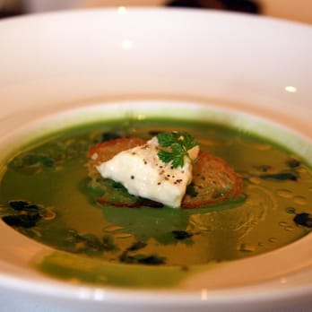 Michael Mina - Chilled English pea soup - New American Near Me - Las Vegas, Nevada Michael Mina - Chilled English pea soup - New American Near Me - Las Vegas, Nevada