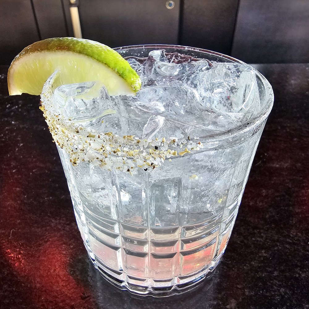 King BBQ - Classic margarita w/ citrus salt - Barbeque Near Me - North Charleston, South Carolina