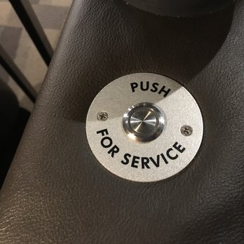Cinépolis - Order button on seat - Cinema Near Me - Coconut Grove, Florida
