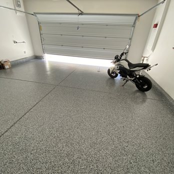 Creative Epoxy Coating - Epoxy garage! Ash - Flooring Near Me Creative Epoxy Coating - Epoxy garage! Ash - Flooring Near Me