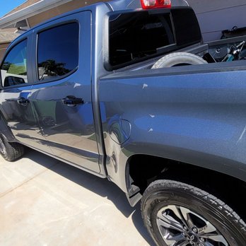 Flawless Tinting - Newly fresh ceramic coating (that's not scratches its the glare off the fence) - Car Window Tinting Near Me - Waipahu, Hawaii Flawless Tinting - Newly fresh ceramic coating (that's not scratches its the glare off the fence) - Car Window Tinting Near Me - Waipahu, Hawaii