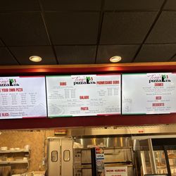 Tony's Pizza - Menu