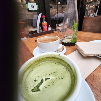 Blu Jam Cafe - matcha latte mocha latte - Breakfast & Brunch Near Me - Los Angeles, California Blu Jam Cafe - matcha latte mocha latte - Breakfast & Brunch Near Me - Los Angeles, California