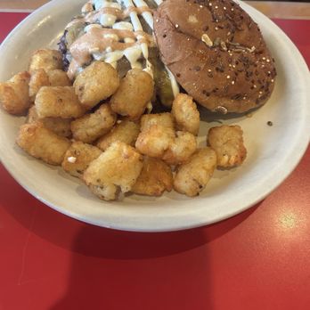 The Wolf Cafe - Slutty burger and tots - Coffee & Tea Near Me - Ballwin, Missouri