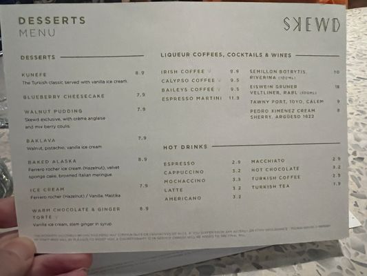 Menu photo 2 Skewd Kitchen Barnet, HRT