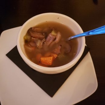 Appalachia Kitchen - Vegan mushroom with wild rice soup of the day - New American Near Me - Snowshoe, West Virginia