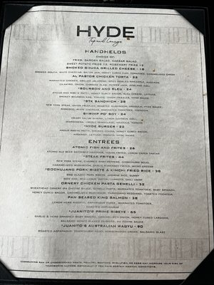 Menu photo 2 Hyde Tap and Lounge Richland, WA Menu photo 2 Hyde Tap and Lounge Richland, WA