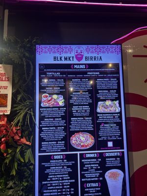 Menu photo 1 Blk Mkt Birria - The Conservatory Houston, TX Menu photo 1 Blk Mkt Birria - The Conservatory Houston, TX