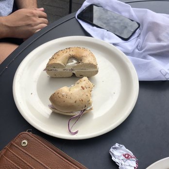 Ula Café - Everything bagel with cream cheese and red onion - Coffee & Tea Near Me - Jamaica Plain, Massachusetts Ula Café - Everything bagel with cream cheese and red onion - Coffee & Tea Near Me - Jamaica Plain, Massachusetts